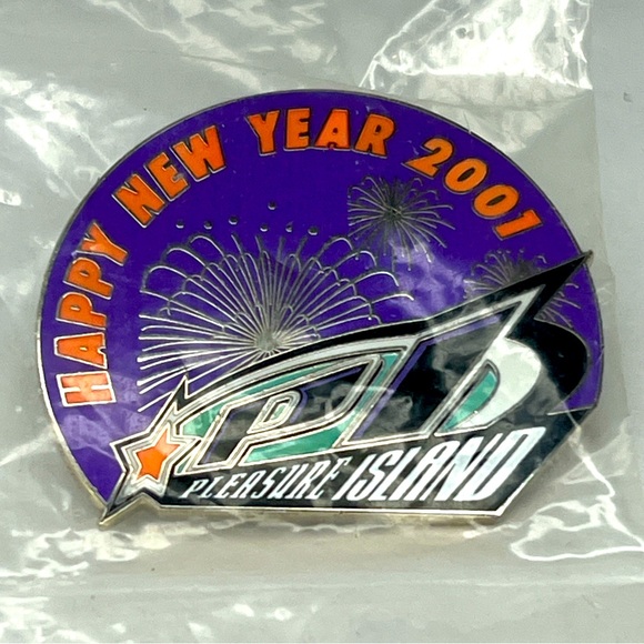 Disney Pin Pleasure Island New Year Cast Member Exclusive Limited Edition 2001 - Picture 1 of 4